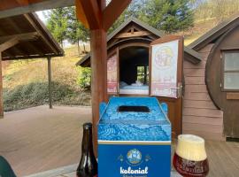 Schlafen im Fass，位于施泰纳赫的豪华帐篷