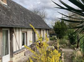 Cottage normand de 1930，位于Manneville-sur-Risle的酒店