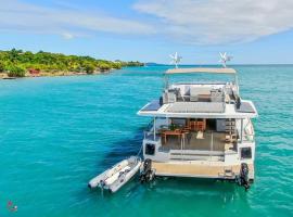 Maison sur l eau dom nature lodge & spa sainte luce，位于圣吕斯的酒店