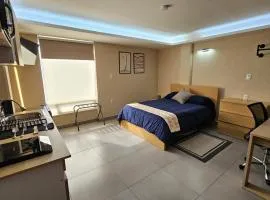 A25 Premium Suite WHITE Cocina Terraza Companies Work Teams 1-2 PAX