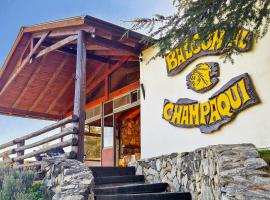 Cabañas Balcon al Champaqui，位于贝尔格拉诺将军镇的乡村别墅