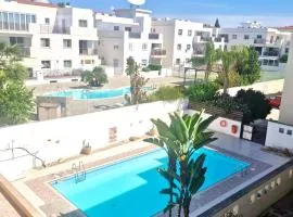 Charming Oroklini Penthouse with Ocean Views and Private Parking