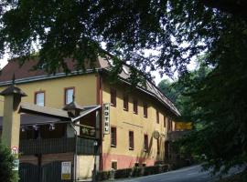 薇海蒂酒店，位于Klenčí pod Čerchovem的酒店