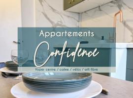 Appartements CONFIDENCE hyper centre calme - SEJOURAIXLESBAINS，位于艾克斯莱班的酒店