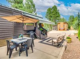 Hike and Fish Cozy Cabin with Patio in Show Low!