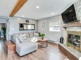 Fire Pit and Game Room Spacious Poconos Retreat!