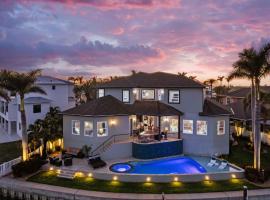 Luxury Waterfront 4Br Private Heated Pool Hot Tub，位于圣徒皮特海滩的酒店