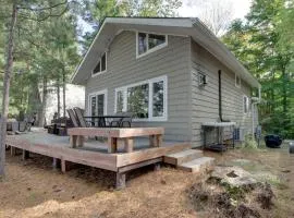 Dock + Fire Pit: Lakefront Cabin in Deer River!