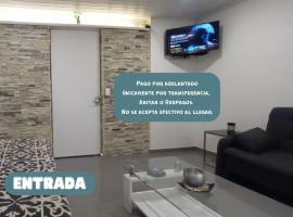 Moderno apto con terraza a cuadras del Shopping Terminal，位于派桑杜的公寓