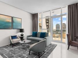 Radisson Dubai Damac Hills，位于迪拜阿勒马克图姆国际机场 - DWC附近的酒店