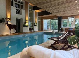 玛丽亚别墅酒店，位于Petit-R&eacute;derching的浪漫度假酒店