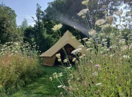Natuurglamping 't Wijland，位于Maarkedal的豪华帐篷
