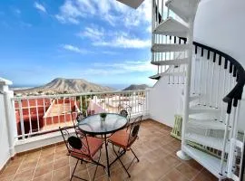 Great view over the ocean in apartment Blanca with WiFi and pool
