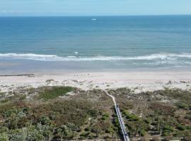 Enchanting 2-Bedroom Ground Floor Beach Condo at Cape Canaveral WiFi & AC