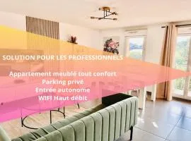 BtoBed - Location Professionnelle - Appartement 4 personnes Parking Gratuit - Proche Parc des Expositions et Aéroport CDG