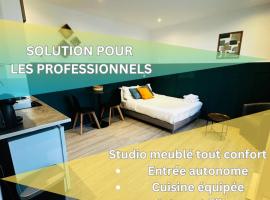 BtoBed - Location Professionnelle - 2 Studios Confort - Proche Parc des Expos et Stade de France，位于勒布尔热的酒店