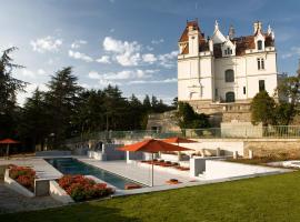 B&B Château Valmy - Teritoria，位于滨海阿热莱斯的带按摩浴缸的酒店