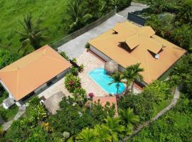 Habitation Bonneville Chalet & Loft avec piscine et sauna，位于拉特里尼泰的酒店