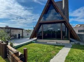 Nova cabana com jacuzzi perto do mar