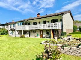 Ferienhaus mit Sauna nah zum Bade- und Angelsee，位于Skruv的酒店