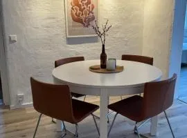 Nyrenoverad 2-rummare med gratis laddning för elbil