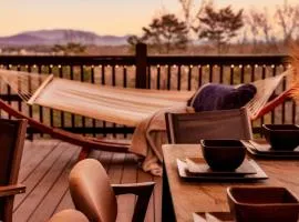 Open Skydeck with Spectacular View and Hot Tub