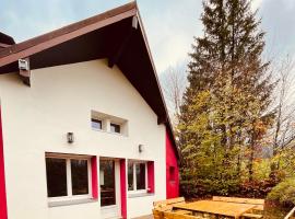 Chalet cosy entre lacs et montagnes，位于梅塔比耶的酒店