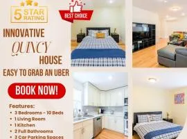 37 - 3BR Quincy - Cozy Townhouse near Adams Park