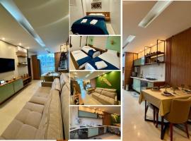 Flat Tapajós Alter 2 quartos, cozinha, climatizado, wifi 200mbps, estacionamento e self check-in，位于阿尔特杜尚的酒店