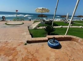 Modern Villa Garden Netflix Beach Access，位于亚历山大的酒店