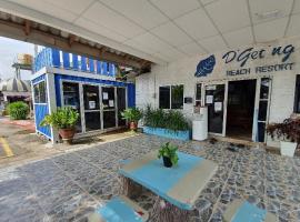 OYO 90410 D'geting Beach Resort，位于Tumpat的酒店