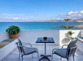 Beachfront Blue Comfort Sitia By ComfortBnb