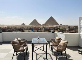 Pyramids window，位于Giza的公寓
