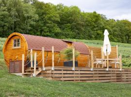 Nuit insolite : tonneau enchanté，位于Cormoyeux的酒店