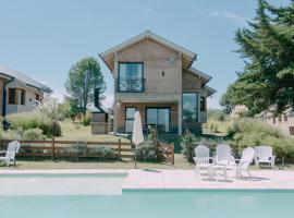Pentagrama, casas de campo，位于贝尔格拉诺将军镇的乡村别墅