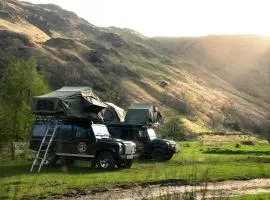 Land Rover Defender Camper Hire