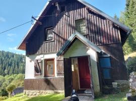 The House Next to the Forest - LAKMAT，位于Nové Hamry的别墅