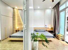 2 Phòng Ngủ Riêng Biệt Cho Hộ Gia Đình 4 Người，位于芹苴的公寓式酒店