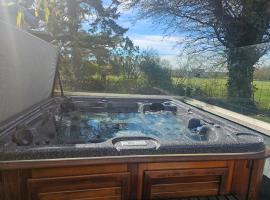 Contemporary Dublin Suite with Hot Tub，位于Lispapple Cross Roads的酒店