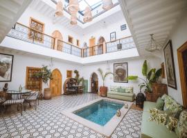Riad Le Petit Joyau，位于马拉喀什的摩洛哥传统庭院