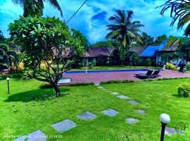 RashNik Villas & Reosrt Anjuna with pool & kitchen，位于安君纳的别墅