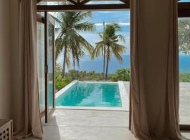 Luxury Native Villa with Pool at Kalumo Resort，位于奥斯洛布的酒店
