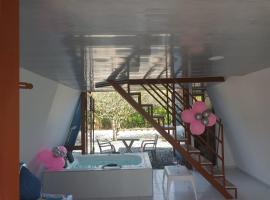 glamping，位于比亚维森西奥的木屋