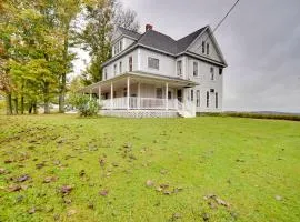 Historic Victorian Farmhouse with Porch and Views!