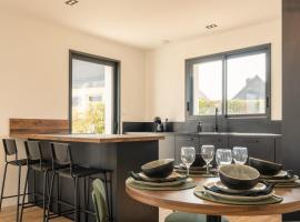 Maison contemporaine Plescop，位于普雷斯科普的酒店