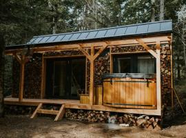Domki pod Halą Krupową - Tiny House w Lesie，位于Sidzina的小屋