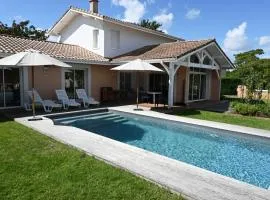 Maison 4 chambres avec piscine, à 8 min du lac de Sanguinet - FR-1-521-249