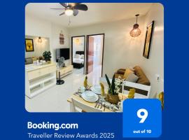 Palawan Pet-Friendly 2BR Summer Escape near Airport - B2 1Kunzite，位于公主港的分契式公寓