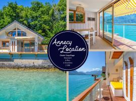 Chalet Coquillage Waterfront Escape On Lake，位于杜萨尔的酒店