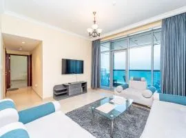 Full seaview luxury with gym,pool,jacuzzi,sauna,24x7 cafe,beach,restaurants,medical and more